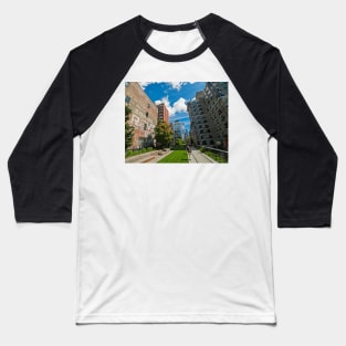 High Line Trail Sculpture New York NY Baseball T-Shirt